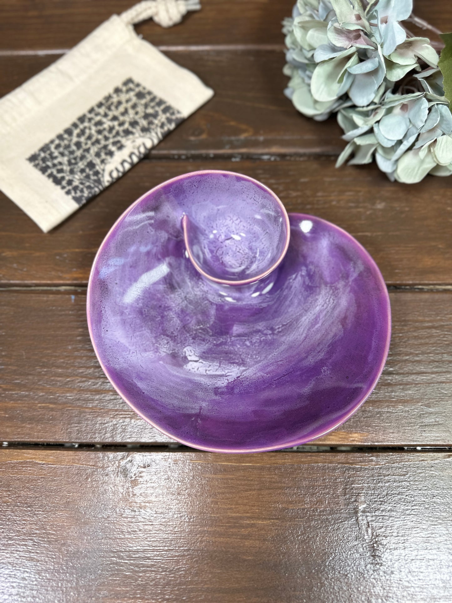 #20 Mini Glaze Effect Swirl Bowl