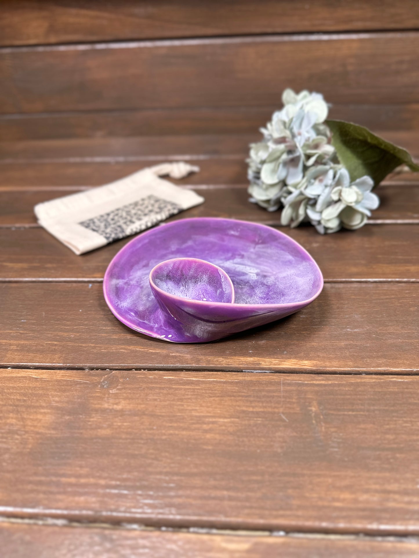 #20 Mini Glaze Effect Swirl Bowl