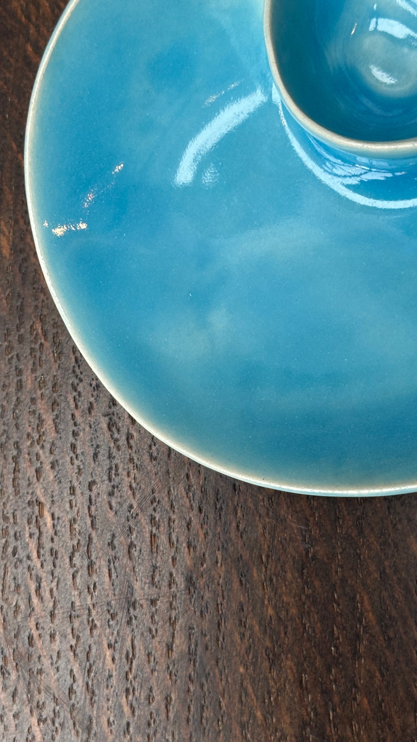 *New* #T43 Tiny Glaze Effect Swirl Bowl